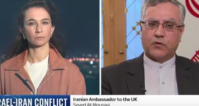 Iranian ambassador tells Sky News: This is about self defense