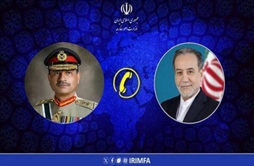 I.R. Iran, Ministry of Foreign Affairs- Iranian Foreign Minister Pakistan Army Chief hold phone conversation